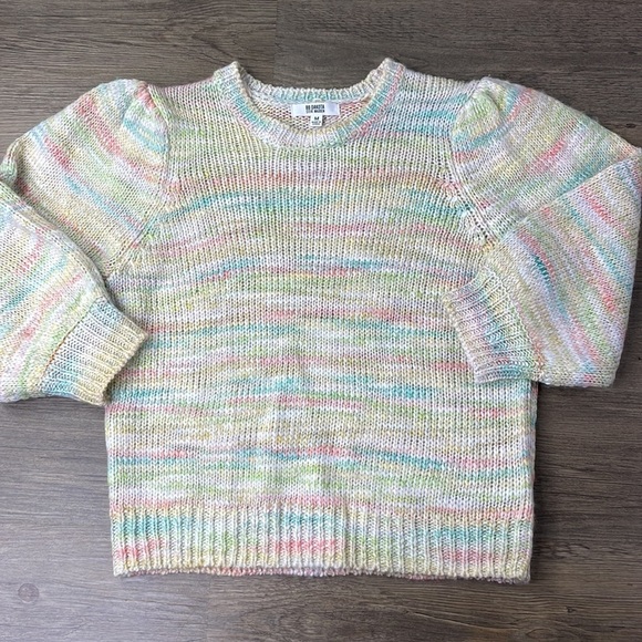 BB DAKOTA Women’s Sweet Tooth Sweater, Crewneck, Pastel, size medium - Picture 3 of 12